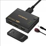Simplecom, CM303, Ultra, HD, 3, Way, HDMI, Switch, 3, IN, 1, OUT, Splitter, 4K@60Hz, 