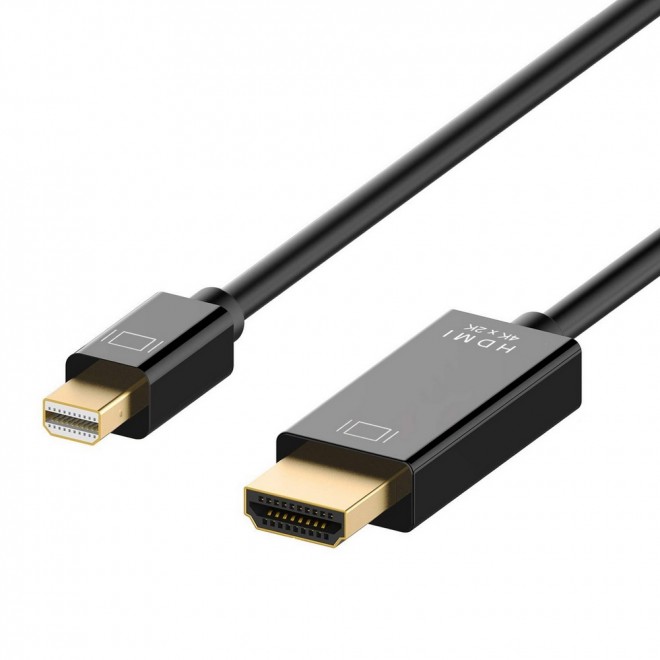 Cables/Simplecom: Simplecom, DA202, 4K, Mini, DisplayPort, (miniDP), to, HDMI, Cable, 2160P, Ultra, HD, 1.8M, 