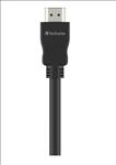 Verbatim, HDMI, Cable, 3m, -, Black, 