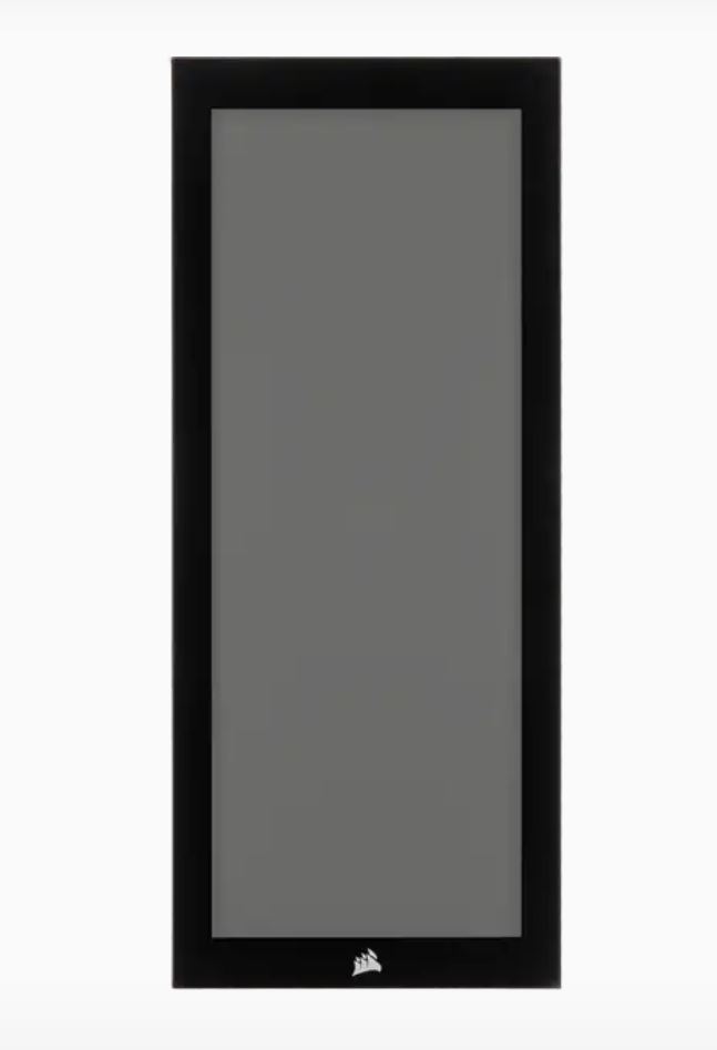 Computer Cases/Corsair: Corsair, 4000X, Tempered, Glass, Front, Panel., Black, 