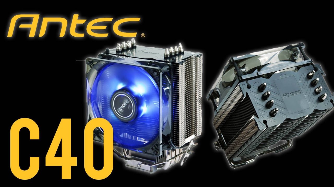 Case Accessories/Antec: Antec, C40, Air, CPU, Cooler, 92mm, PWM, Blue, LED, Fan, Intel, 775, 115X, 1200, 1366.1700., AMD:, AM2(+), AM3, AM3+, AM4, FM1, FM2, 