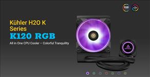 Antec, Kuhler, K120, RGB, All, in, One, CPU, Liquid, Cooler, LGA, 2066, 2011, AMx, FMx., 3, Yr, Warranty, 