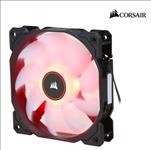 Corsair, Air, Flow, 120mm, Fan, Low, Noise, Edition, /, Red, LED, 3, PIN, -, Hydraulic, Bearing, 1.43mm, H2O., Superior, cooling, performan, 