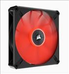 Corsair, ML, ELITE, Series, ML140, LED, ELITE, 140mm, Magnetic, Levitation, Red, LED, Fan, with, AirGuide, Single, Pack, 