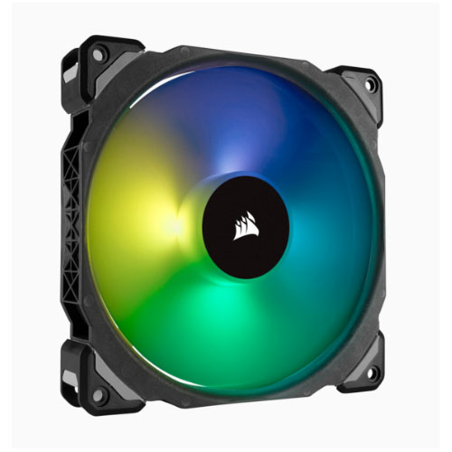 Corsair, ML140, PRO, RGB, 140mm, Premium, Magnetic, Levitation, RGB, LED, PWM, Fan, Single, Pack, 