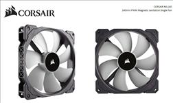Corsair, ML140, 140mm, Premium, Magnetic, Levitation, PWM, Fan, 2020, Version, 5, Years, Warranty, 