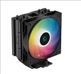 Deepcool, AG400, Black, ARGB, Single-Tower, CPU, Cooler, TDP, 220W, 120mm, Static, ARGB, Fan, Direct-Touch, Copper, Heat, Pipes, Intel, 
