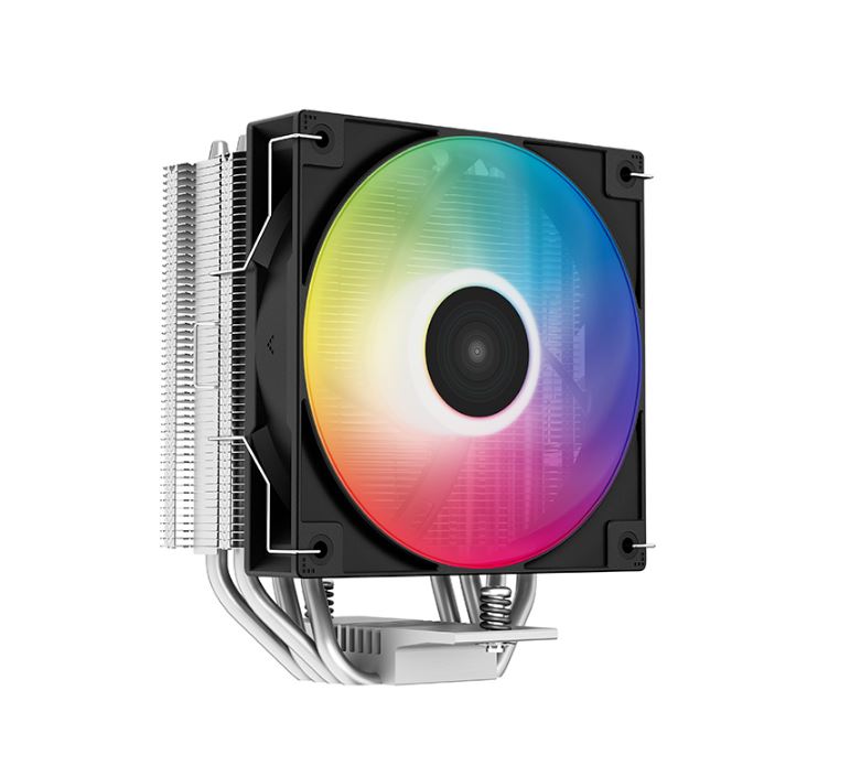 Deepcool, AG400, LED, CPU, Cooler, 4, Heat, Pipes, 120mm, PWM, Fan, Intel, LGA1700/1200/1151/1150/1155, AMD, AM5/AM4, 