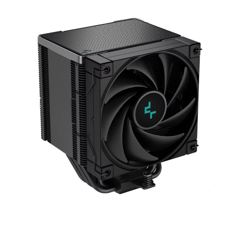 DeepCool, AK500, ZERO, DARK, High-Performance, CPU, Cooler, 5, Copper, Heat, Pipes, Single-Tower, Heatsink, 120mm, FDB, PWM, Fan, 240, 