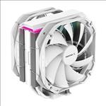 Deepcool, AS500, PLUS, White, CPU, Cooler, Single, Tower, Five, Heat, Pipe, Design, Double, PWM, Fans, 