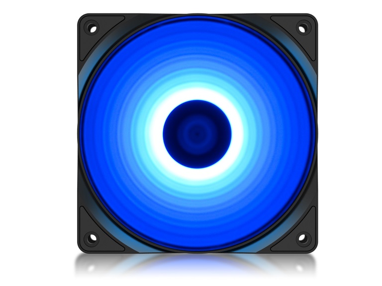 Deepcool, RF120B, High, Brightness, Case, Fan, With, Built-in, Blue, LED, (DP-FLED-RF120-BL), 