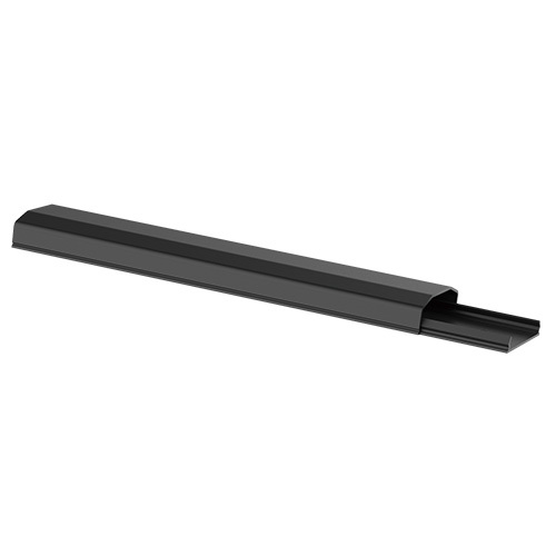 Brateck, Plastic, Cable, Cover, -, 250mm, Material:, Polyvinyl, Chloride(PVC), Dimensions, 60x20x250mm, -, Black, 