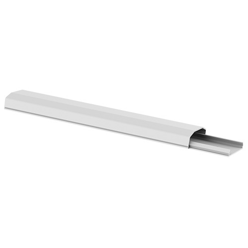 Brateck, Plastic, Cable, Cover, -, 250mm, Material:, Polyvinyl, Chloride(PVC), Dimensions, 60x20x250mm, -, White, 