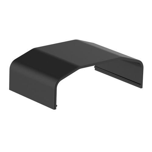 Brateck, Plastic, Cable, Cover, Joint, Material:ABS, Dimensions, 64x21.5x40mm, -, Black, 