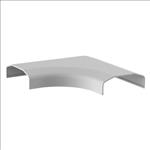 Brateck, Plastic, Cable, Cover, Joint, L, Shape, Material:ABS, Dimensions, 127x127x21.5mm, -, White, 