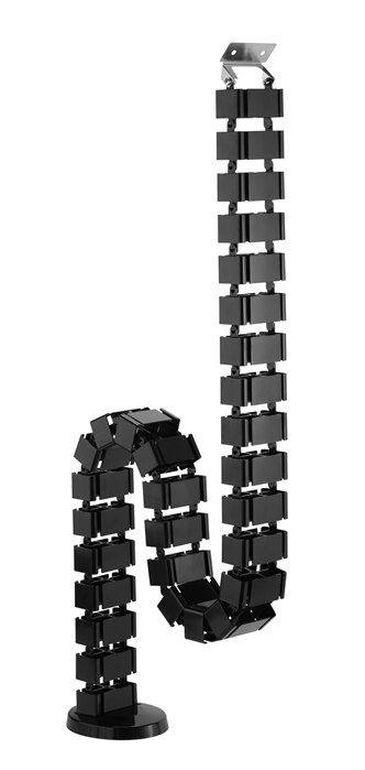 Brateck, Quad, Entry, Vertebrae, Cable, Management, Spine, Material.Steel, ABS, Dimensions, 1300x67x35mm, --, Black, 