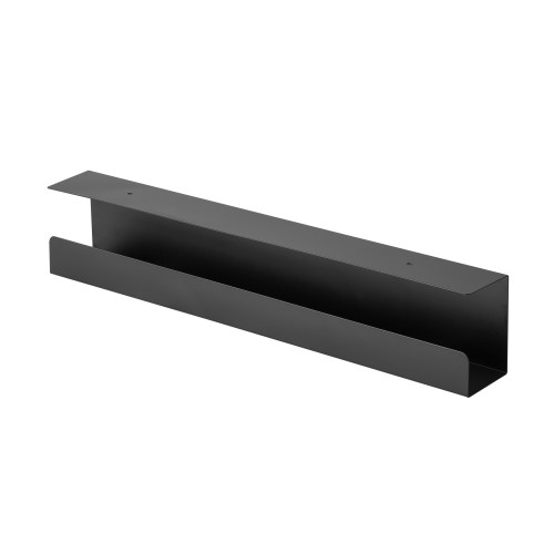 Brateck, Under-Desk, Cable, Tray, Organizer, -, Black, Dimensions:600x114x76mm, --, Black, 
