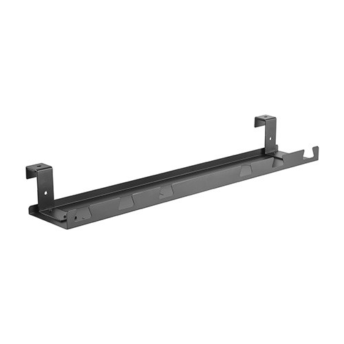 Brateck, Under-Desk, Cable, Management, Tray, Dimensions:590x131x74mm, --, Black, 