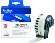 Brother, DK22210, White, Roll, (29mm, x, 30.48, metres), 