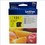 Brother, LC131, Yellow, Ink, Cart, (up, to, 300, pages), 