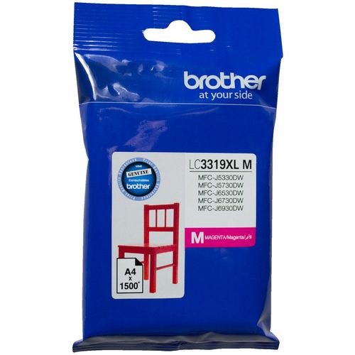 Brother, LC3319XL, Mag, Ink, Cart, (up, to, 1500, pages), 