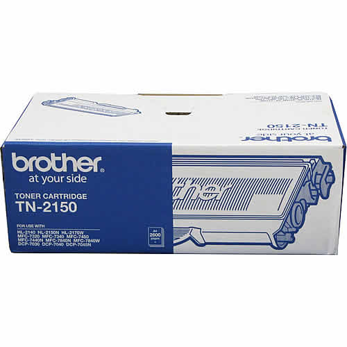 Brother, TN2150, Toner, Cartridge, (2, 600, pages), 