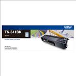 Brother, TN341, Black, Toner, Cart, (2, 500, pages), 