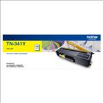 Brother, TN341, Yell, Toner, Cart, (1, 500, Pages), 