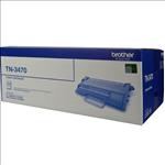 Brother, TN3470, Toner, Cartridge, (12, 000, pages), 