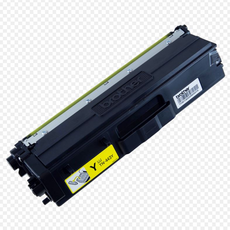 Brother, TN443, Yell, Toner, Cart, (4, 000, pages), 