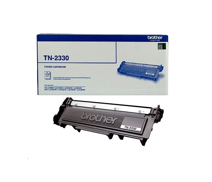 Brother, TN2330, Toner, Cartridge, (1, 200, pages), 