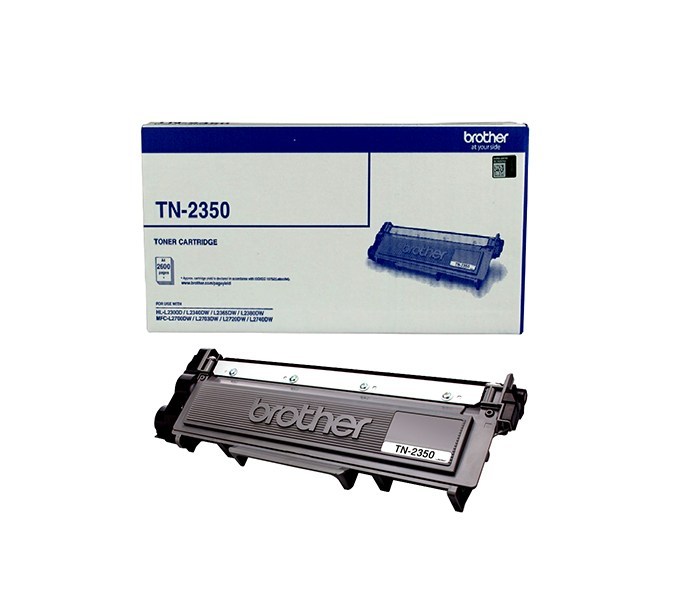 Brother, TN2350, Toner, Cartridge, (2, 600, pages), 