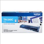 Brother, TN240, Cyan, Toner, Cart, (1, 400, pages), 