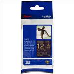 BROTHER, RIBBON, CONSUMABLE, GOLD, ON, NAVY, BLUE, 12MM, X, 4M, 