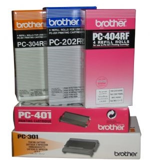 Brother, PC402RF, Refill, Rolls, (144, pages, each), 