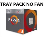 (Clamshell, Or, Installed, On, MBs), AMD, Ryzen, 3, 3100, TRAY, 4, Cores, AM4, CPU, 3.6GHz, 2MB, 65W, No, Fan, Clamshell, or, Ship, Instal, 