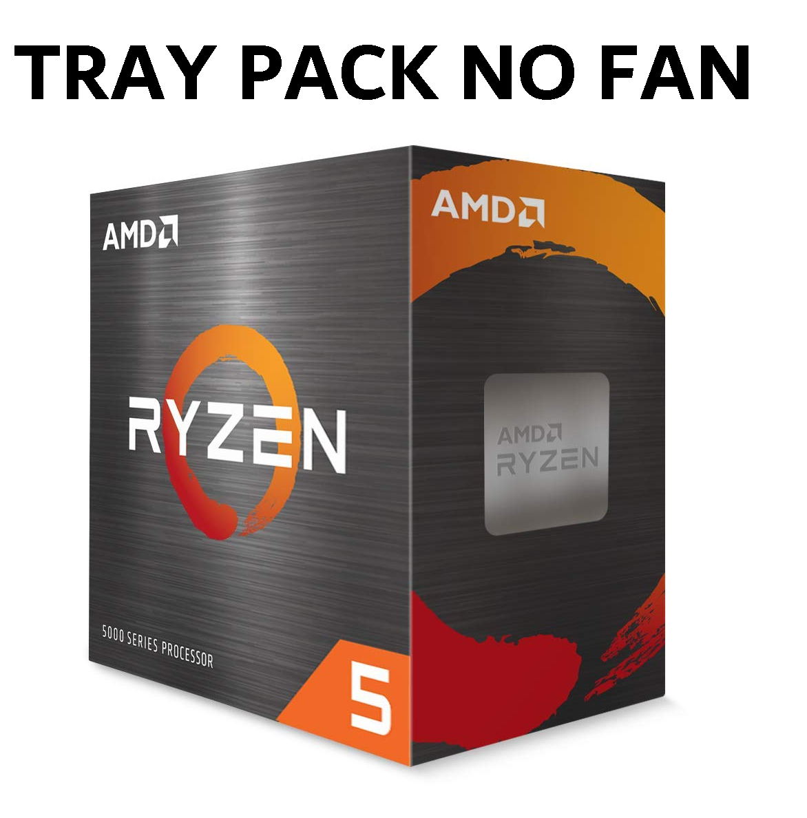 (Clamshell, Or, Installed, On, MBs), AMD, Ryzen, 5, 3600, TRAY, 6, Core, AM4, CPU, 3.6GHz, 4MB, 65W, No, Fan, Clamshell, or, Ship, Install, 