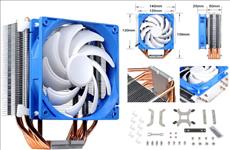 Silverstone, AR03, 12CM, PWM, 6, Heatpipe, CPU, Cooler, Compatible, 2011, 2066, 1150, 1151, 1155, FM2, AM4, Height., 159mm., 37.2, t, 