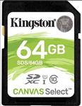 Kingston, 64GB, SD, Card, SDHC/SDXC, Class10, UHS-I, Flash, Memory, 80MB/s, Read, 10MB/s, Write, Full, HD, for, Photo, Video, Camera, Water, 