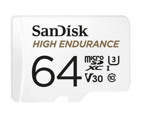 Storage - M.2 NVME/Sandisk: SanDisk, High, Endurance, 64GB, microSD, 100MB/s, 40MB/s, 5K, hrs, 4K, UHD, C10, U3, V30, -40Â°C, to, 85Â°C, Heat, Freeze, Shock, Temperatur, 