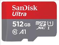 SanDisk, 512GB, Ultra, MicroSDXC, UHS-I, Memory, Card, -, 150MB/s, -Capacity:, 512GB, -, Compatibility:, Compatible, with, microSDHC, an, 