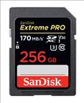 SanDisk, 256GB, Extreme, PRO, Memory, Card, 170MB/s, Full, HD, &, 4K, UHD, Class, 30, Speed, Shock, Proof, Temperature, Proof, Water, Proof, 