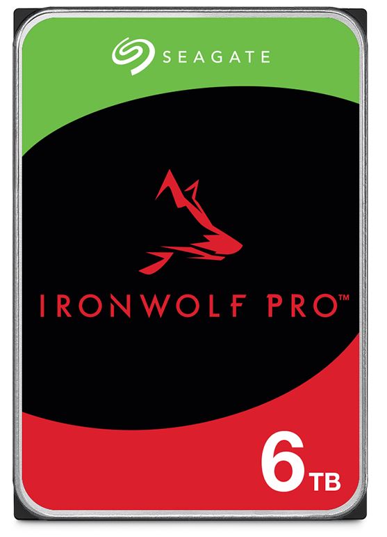 SEAGATE, IRONWOLF, PRO, NAS, 6TB, 3.5, SATA, HARD, DRIVE, 5YR, WTY, 