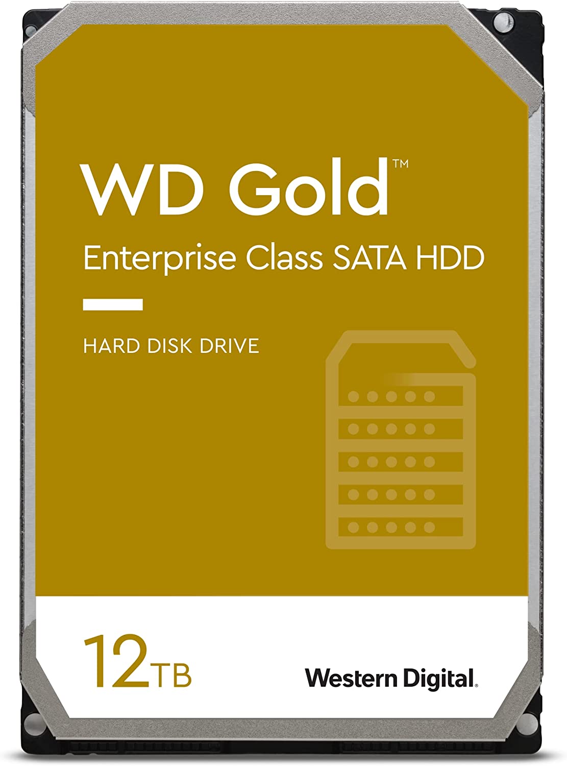 Storage - Internal Disk/Western Digital: Western, Digital, 12TB, WD, Gold, Enterprise, Class, Internal, Hard, Drive, -, 3.5, SATA, 6Gb/s, 512e, -Speed:, 7, 200RPM, -, 5, Years, Lim, 
