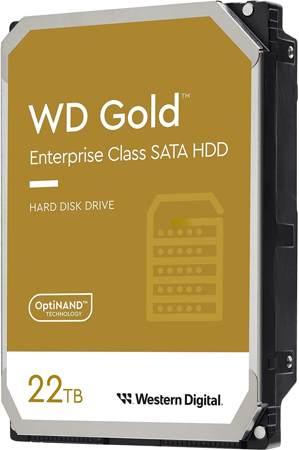 Western, Digital, 22TB, WD, Gold, Enterprise, Class, SATA, Internal, Hard, Drive, HDD, -, 7200, RPM, SATA, 6, Gb/s, 512, MB, Cache, 3.5, -, 