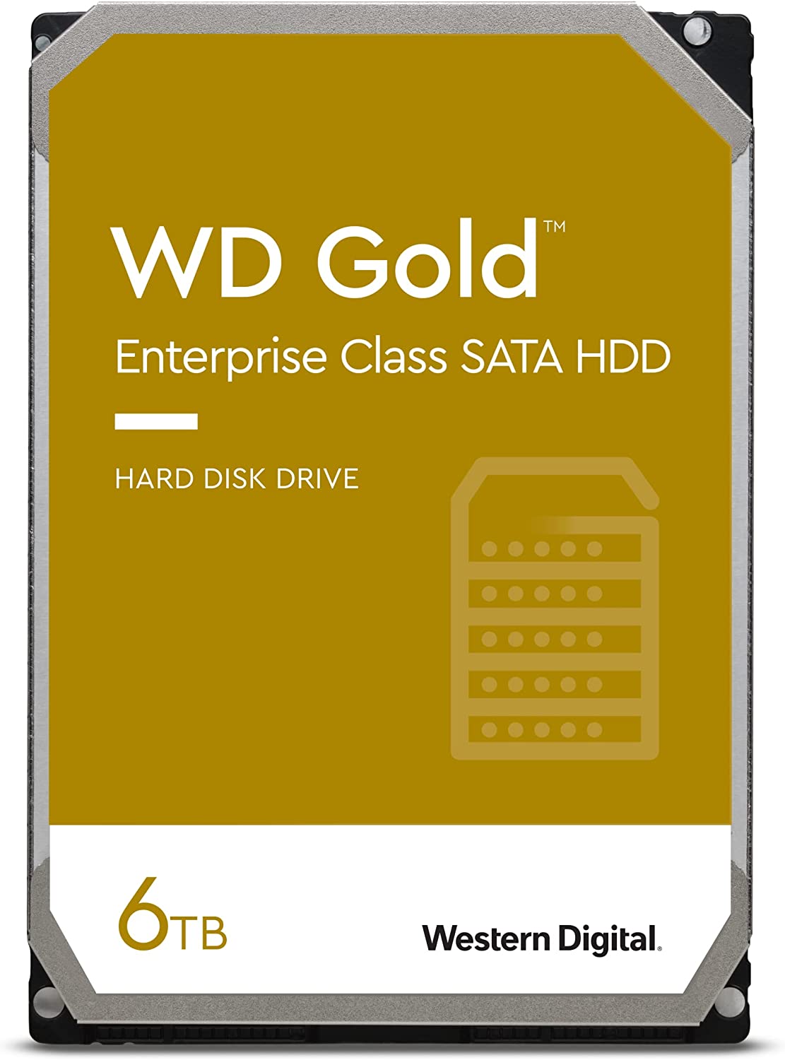 Storage - Internal Disk/Western Digital: Western, Digital, 6TB, WD, Gold, Enterprise, Class, Internal, Hard, Drive, -, 7200, RPM, Class, SATA, 6, Gb/s, 256, MB, Cache, 3.5, -, 5, 