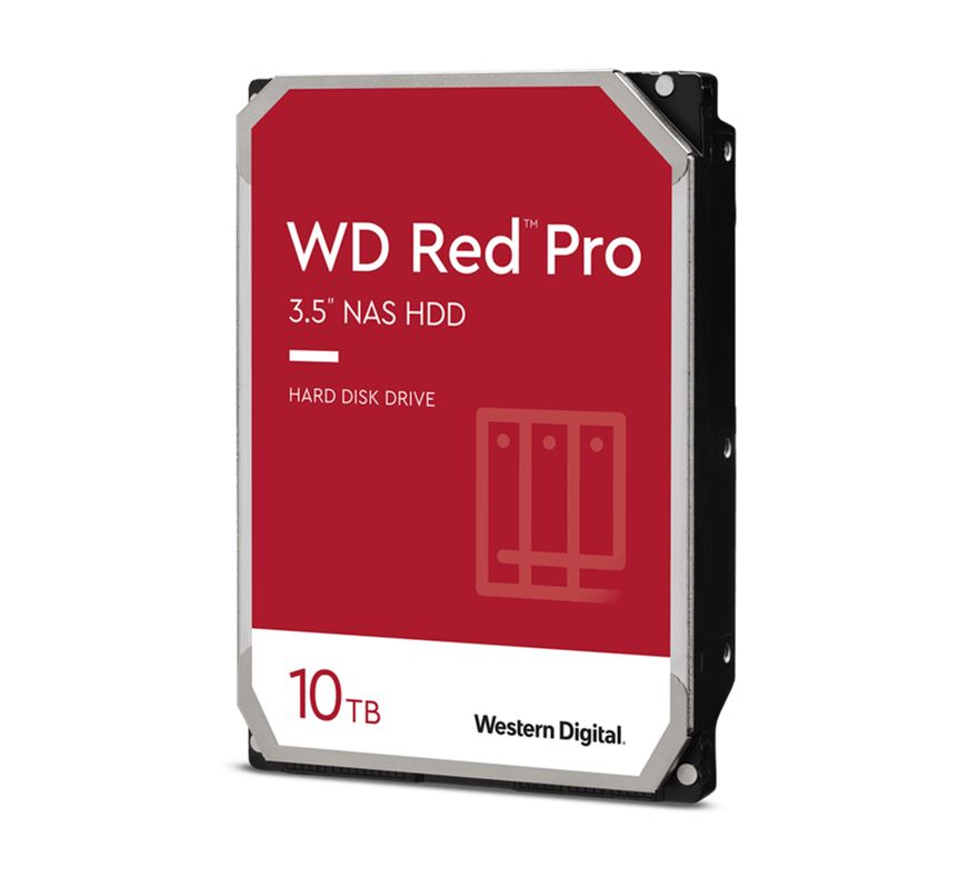 Storage - Internal Disk/Western Digital: Western, Digital, 10TB, RED, Pro, 256, MB, 3.5IN, SATA, 6GB/S, 7200RPM, 