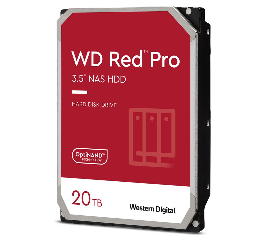 Western, Digital, WD, Red, Pro, 20TB, 3.5, NAS, HDD, SATA3, 7200RPM, 512MB, Cache, 24x7, 300TBW, ~24-bays, NASware, 3.0, CMR, Tech, 5yrs, wt, 