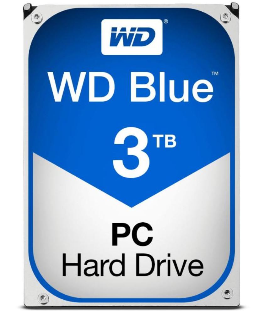 WD, Blue, 3TB, SATA3, 64MB, 3.5, 5400RPM, 6Gb/s, 64MB, Cache, 