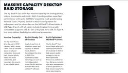 WD, My, Book, Duo, 12TB, Desktop, RAID, External, Hard, Drive, USB, 3.1, Gen2, -, Black, Hardware, Encryption., 3, Years, Warranty, 